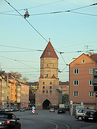 Augsburg: South Tor of city wall