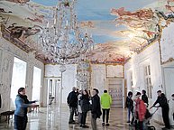Rococo painted Cieling in Seehof Palace