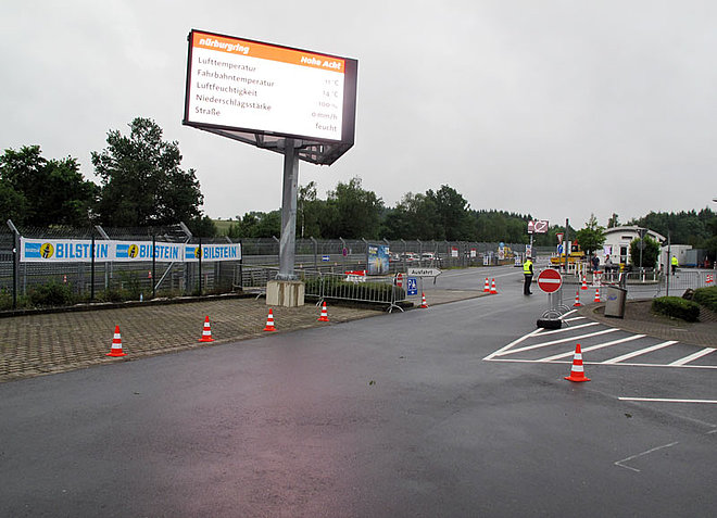 Nurburgring starting gate
