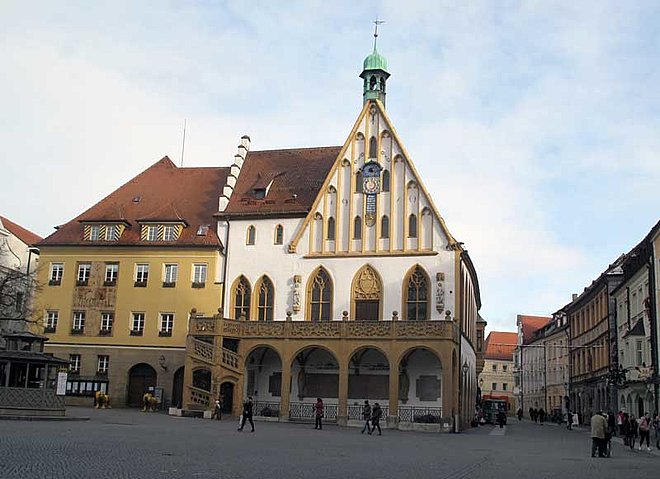 Amberg City Hall or Rathaus 1348