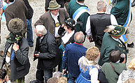 Meeting of the club, people true to King Ludwig II of Bavaria, celebrating 130 years anniversary of his death.