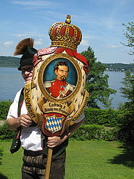 100 years anniversary Votivkapelle in Berg, 127 death day of King Ludwig II; June 16th, 2013