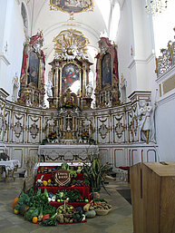 Main Altar - German Harvest cermony in Altomünster