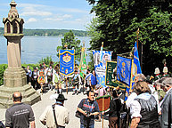 100 years anniversary Votivkapelle in Berg, 127 death day of King Ludwig II; June 16th, 2013