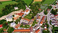 View of Schlossbrauerei Stein an der Taun