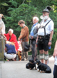 100 years anniversary Votivkapelle in Berg, 127 death day of King Ludwig II; June 16th, 2013