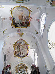Painted ceilling - Dome Fresco