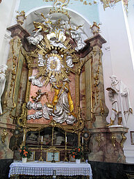 Altar Alto with St. Sebstianus