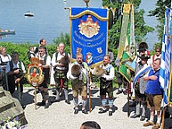 100 years anniversary Votivkapelle in Berg, 127 death day of King Ludwig II; June 16th, 2013