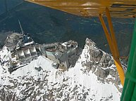 Flying over the Zugspitze