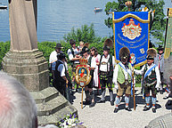 100 years anniversary Votivkapelle in Berg, 127 death day of King Ludwig II; June 16th, 2013