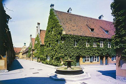 Fugger House in Augsburg