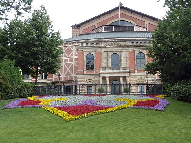 Bayreuths Opera House of Richard Wagner