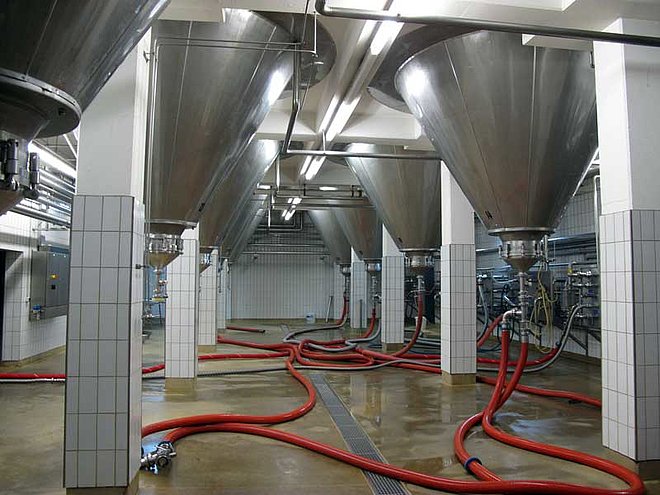 Brewery Kettles in Weihenstephan Brewery