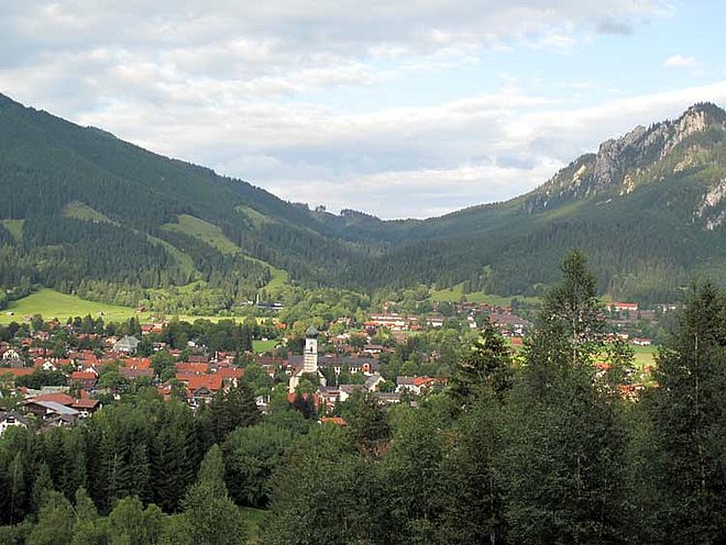 View of Oberammergau