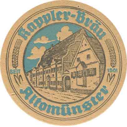 Old Logo Kapplerbräu - Photos Courtesy Kapplerbraeu
