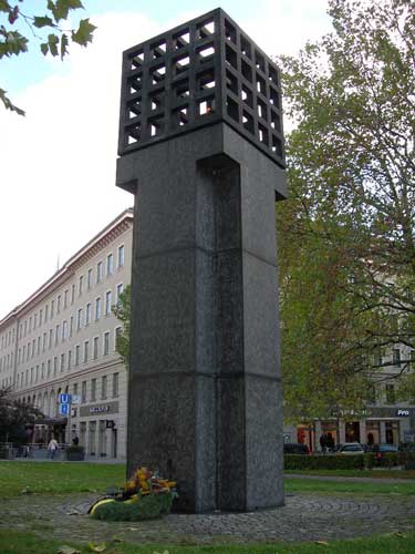 Munich Jewish Memorial in honor of the victims of the Holocaust